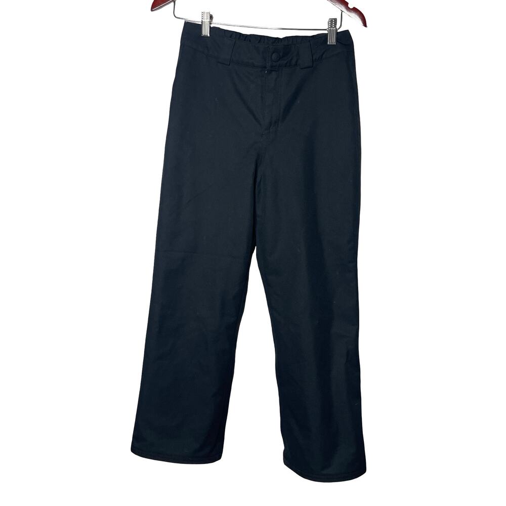 OBERMEYER teen unisex black snow ski snowboard pants sz M 10-12